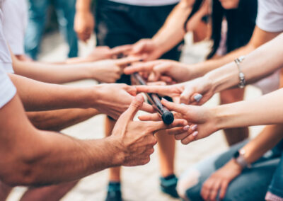 Das Modul Zauberstab fördert die Absprache und und die Definition eines klaren Ziels und einer Strategie zur Zielerreichung innerhalb eines Teams