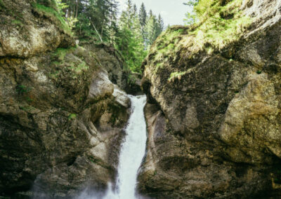 Buchenegger Wasserfälle in Bayern (Oberstaufen)